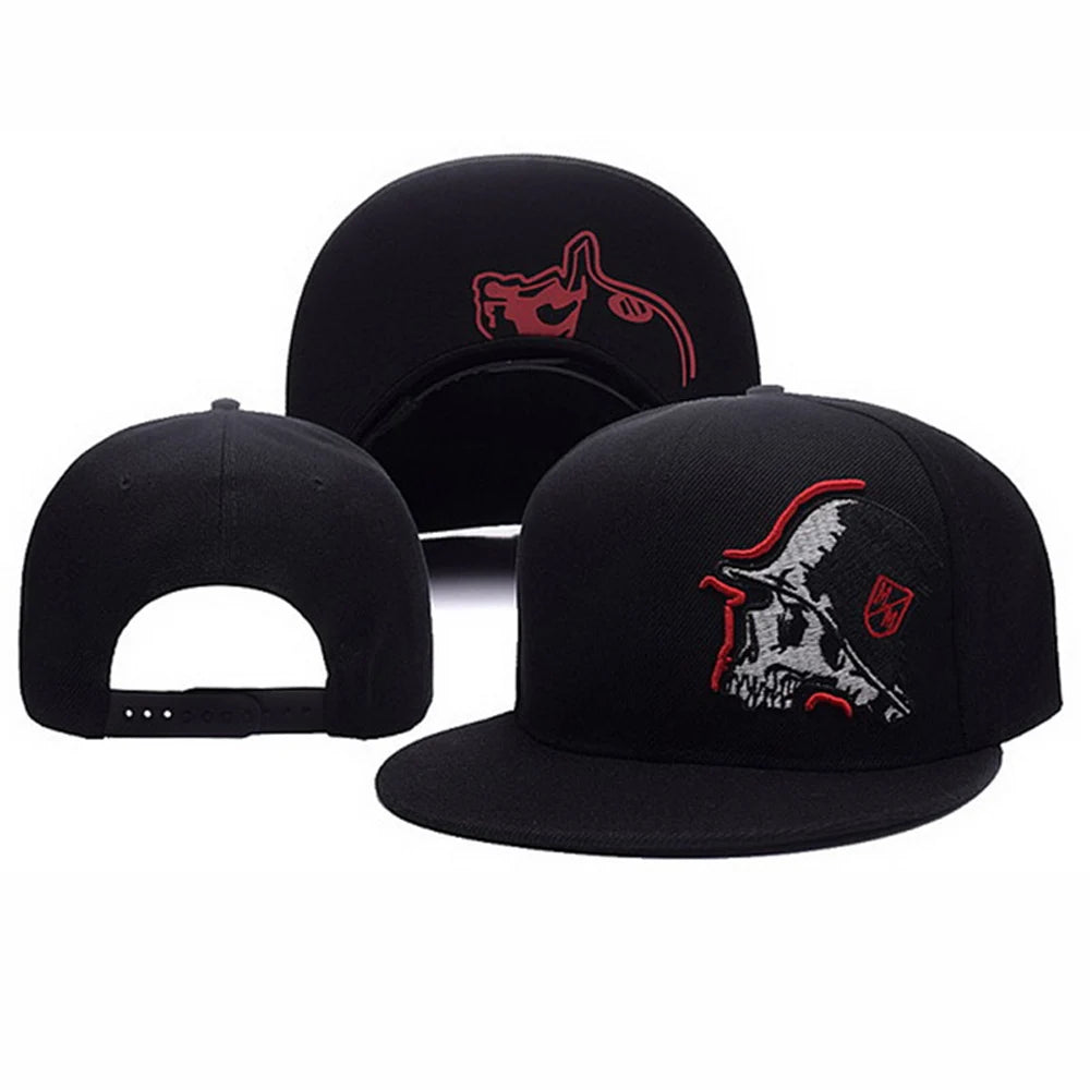 Embroidered Snapback Baseball Cap