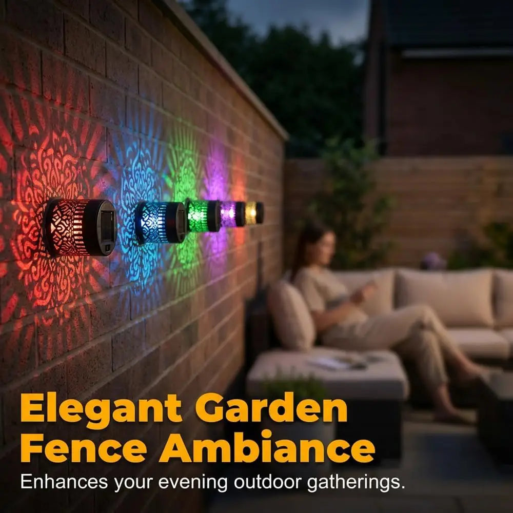 Solar Peony Mandala Projector Light for Outdoor Walls