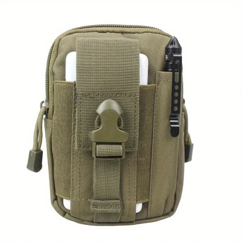 Multi-Layer Water-Resistant Waist Pack for Travel & Outdoor Activities