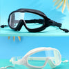 Wide-Frame Anti-Fog Swimming Goggles with Earplugs