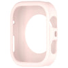 Coque de protection en silicone rose clair pour une Huawei Watch Fit 4 ou Pro.
