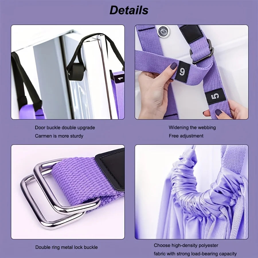 Yoga Stretch Strap for Flexibility and Inversion Training