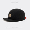 Quick-Dry 5-Panel Baseball Cap with Adjustable Strap