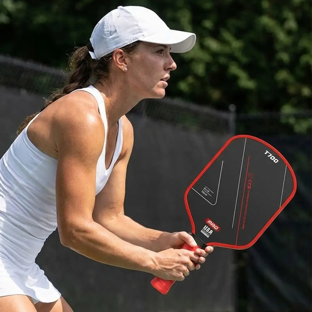 Carbon Fiber Pickleball Paddle with Textured Surface