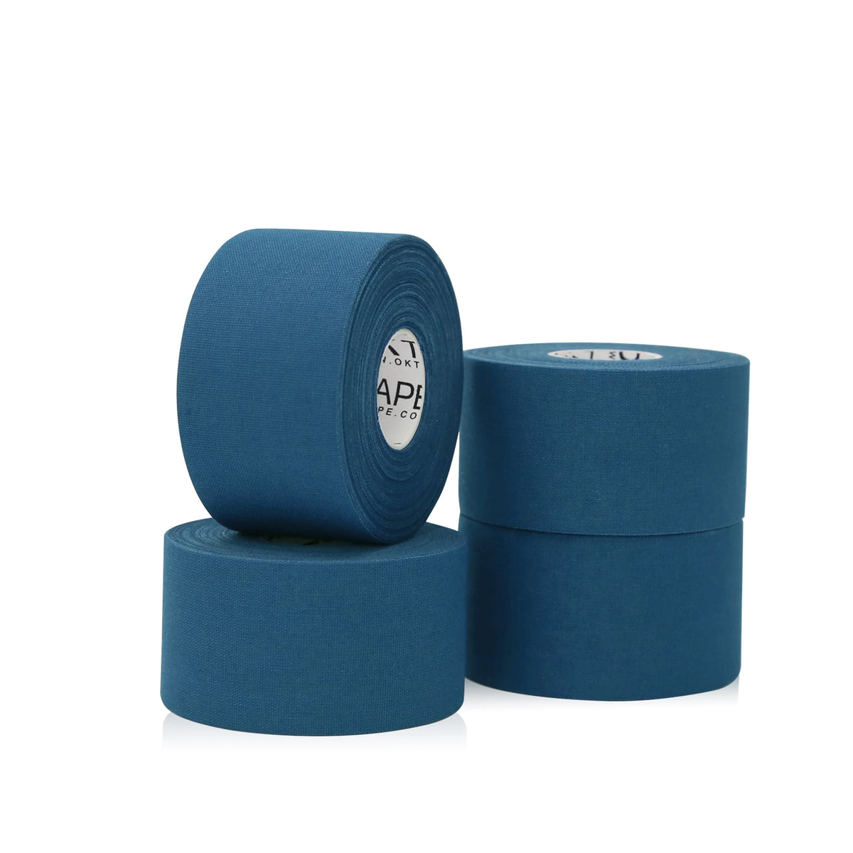 Rouleaux de ruban sportif bleu foncé pour le soutien et la récupération des articulations