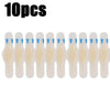 Ten individual clear silicone blister patches for foot protection