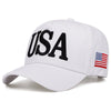 Embroidered USA Flag Baseball Cap