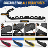 Un ensemble de protections pour bâtons de hockey durables, en diverses couleurs et tailles pour toutes les tailles de lame.