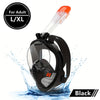 Full Face Snorkel Mask with Anti-Fog Window