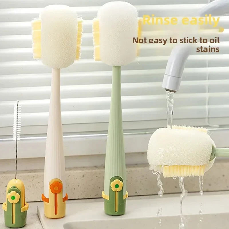 5-in-1 Multifunctional Cup Cleaning Brush Set