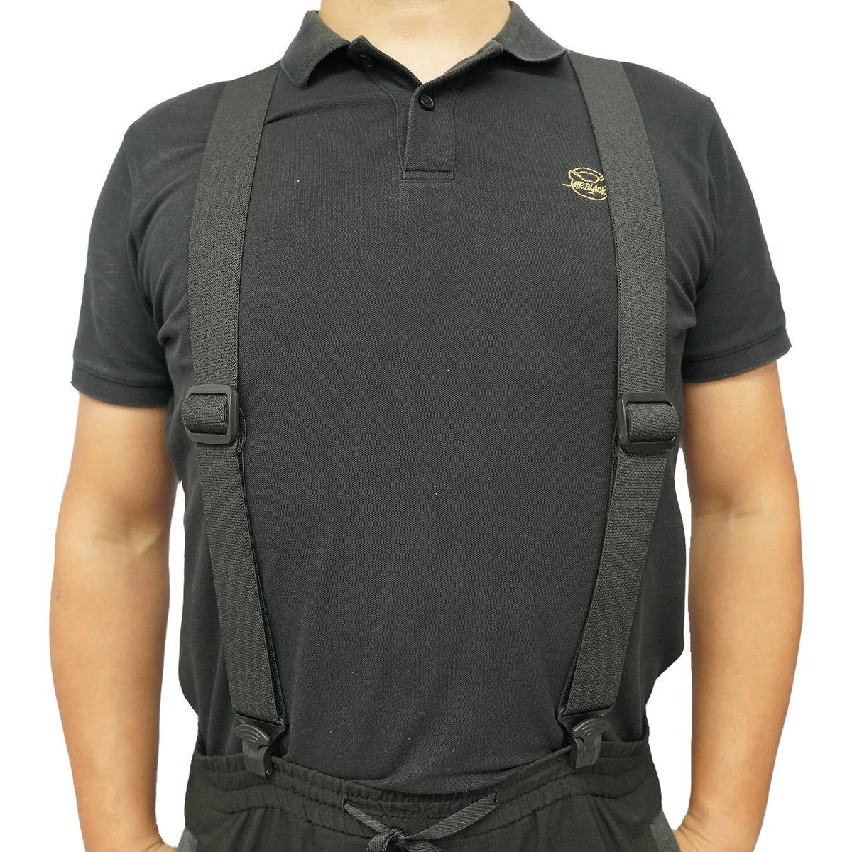 Airport-Friendly Y-Back Suspenders with Plastic Clips