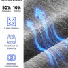 Technical specifications for a seamless racerback sports bra set made of 90% polyamide and 10% elastane.