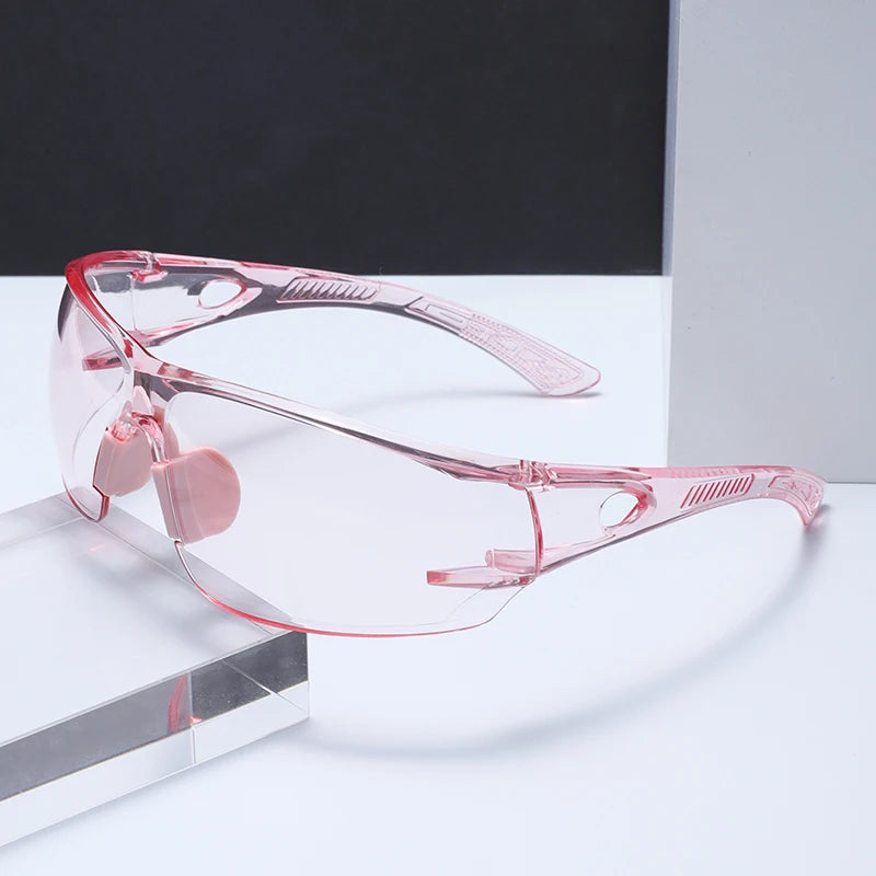 Rimless PC Safety Glasses with Blue Light & Pollen Protection