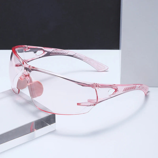 Rimless PC Safety Glasses with Blue Light & Pollen Protection