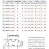 Size chart for a Crew Neck T-Shirt showing measurements in inches and centimeters.