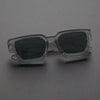 Classic Square Frame Sunglasses with UV400 Protection