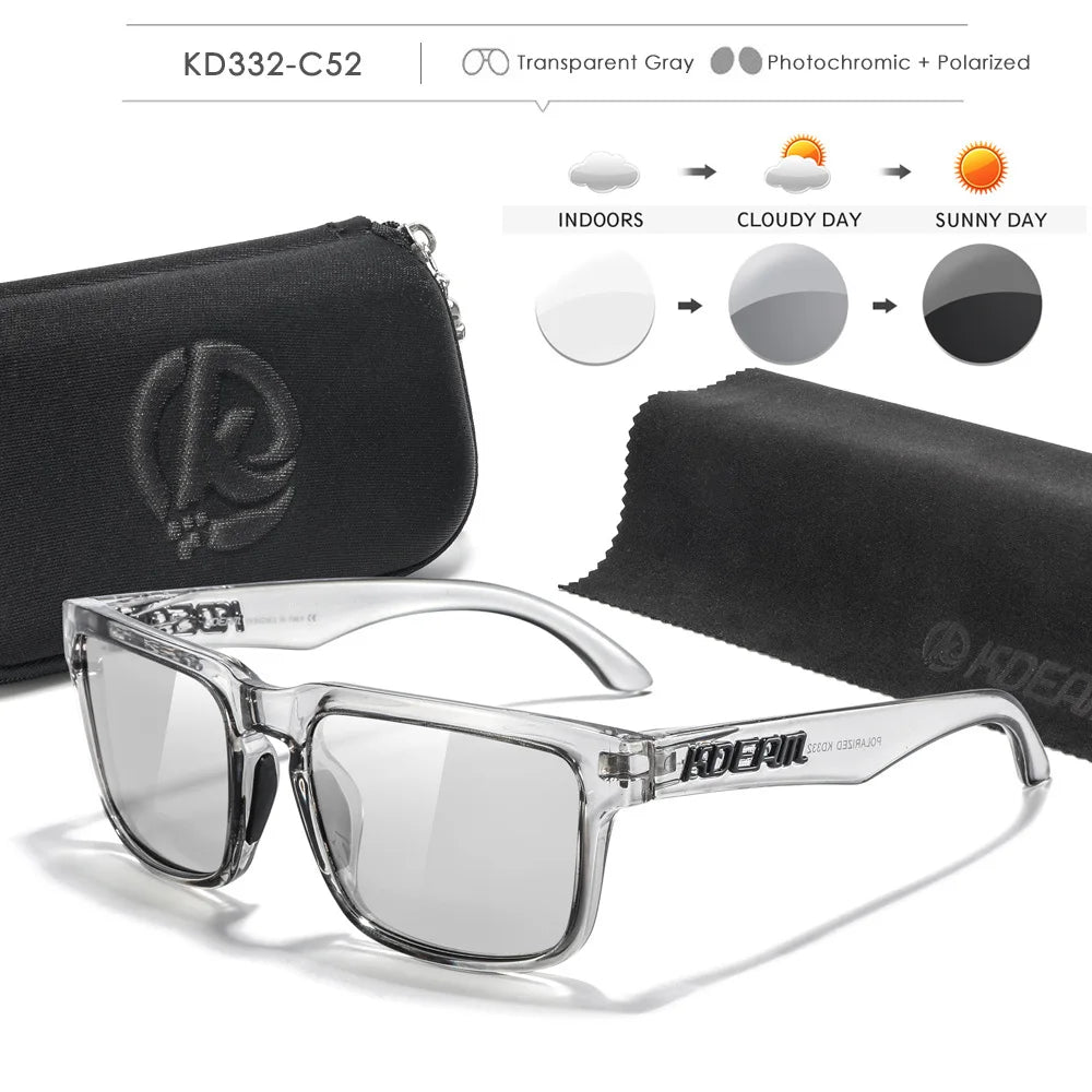 Photochromic Polarized Sunglasses for Men and Women