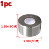 A roll of self-fusing silicone repair tape, 1.5 inches in diameter and 1.3 inches long.