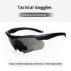 Tactical Sports Glasses with Swappable Lenses