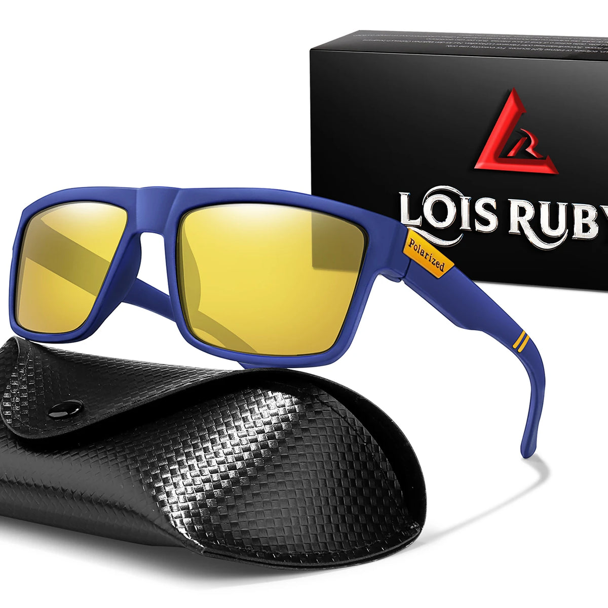 Polarized Square Sunglasses for Cycling and Outdoor Sports