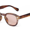 Retro Round Sunglasses with UV400 Protection