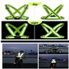 Adjustable Reflective Safety Vest for Night Running and Cycling