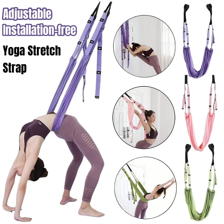 Yoga Stretch Strap for Flexibility and Inversion Training