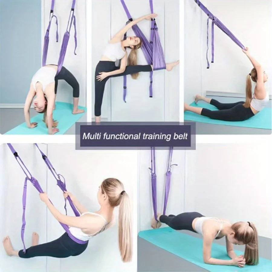 Yoga Stretch Strap for Flexibility and Inversion Training