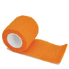 Orangefarbener Einweg-Tarnmuster-Tattoo-Griff-Tape-Roll auf weißem Kern