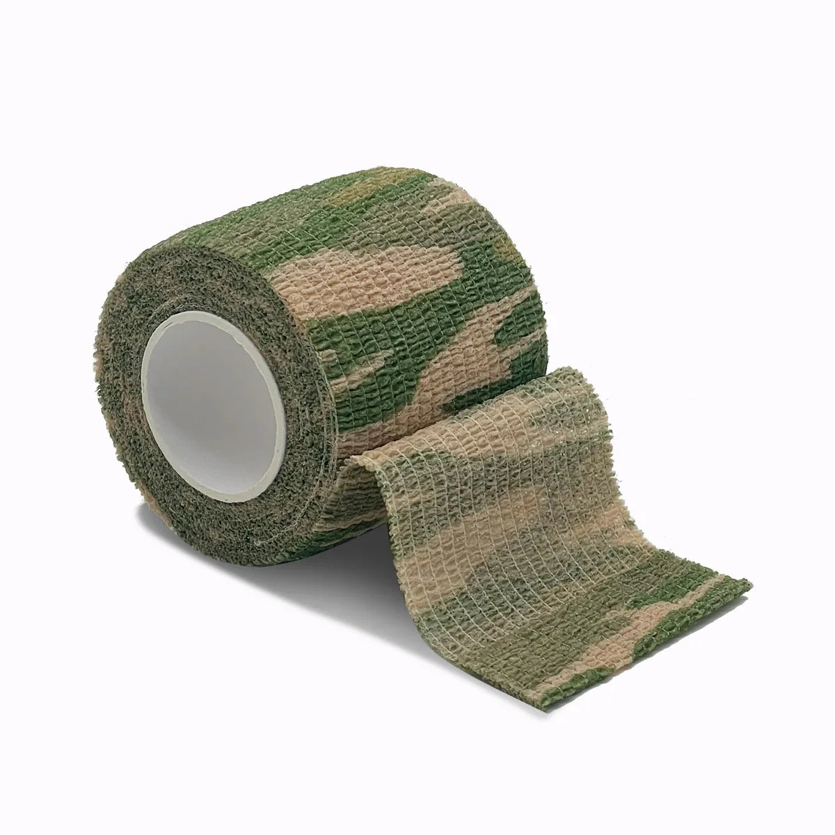 Rolle aus Einweg-Kleb-Grip-Tape mit Tarnmuster in grün und braun