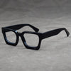 Retro Square Blue Light Blocking Glasses for Men and Women
