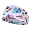 Fashion Print Cycling Yoga Headband