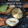 Vintage Brass Compass for Outdoor Navigation