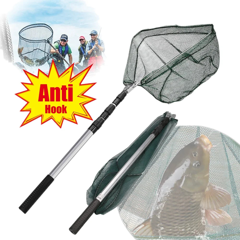 Aluminum Alloy Telescoping Fishing Landing Net