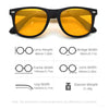 Square Blue Light Blocking Glasses for Men and Women