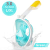 Full Face Snorkel Mask with Anti-Fog Window