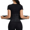 Leopard Print Waist Trainer with Double Belt Closure