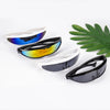 Futuristic Cyclops Visor Sunglasses with UV400 Protection