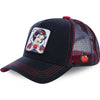 Anime Snapback Cap with Breathable Mesh Back