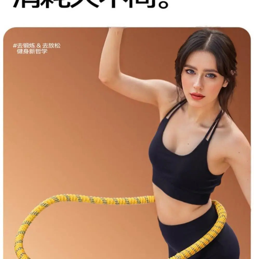 Collapsible Core Sculpting Hoop for Waist Toning