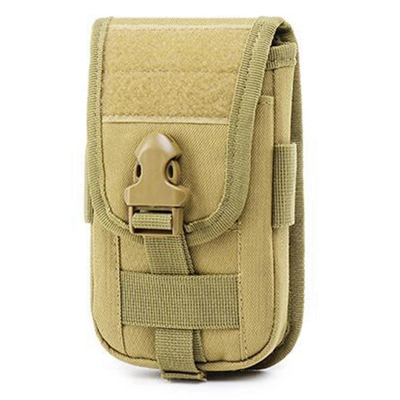 Rugged Tactical Phone Pouch with MOLLE System