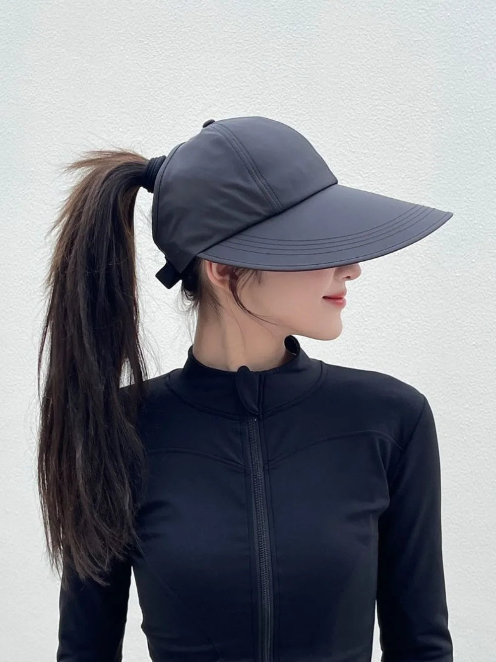 Foldable Wide Brim Sun Hat with Adjustable Strap