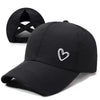Women's Quick-Dry Ponytail Baseball Cap with Sun Protection