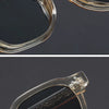 Retro Tortoiseshell Acetate Square Sunglasses