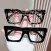Square Anti-Blue Light Glasses with Clear Lenses
