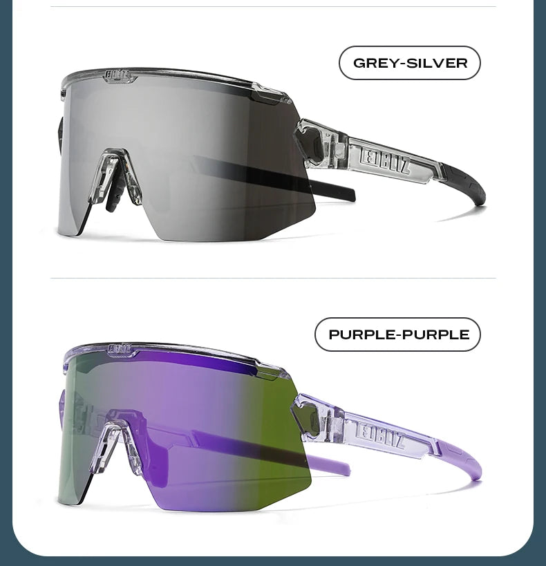 Breeze Cycling Sunglasses with 2 Interchangeable HD Lenses