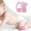 Rosa Kniepolster für Kleinkinder zum Krabbeln als Sicherheitshilfe bei einem Baby