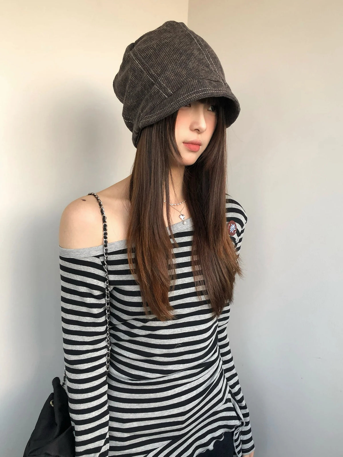 Retro Knit Fisherman Beanie for Women – Warm & Comfortable Winter Hat