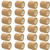Rolls of beige self-adhesive sports bandages shown in various orientations.