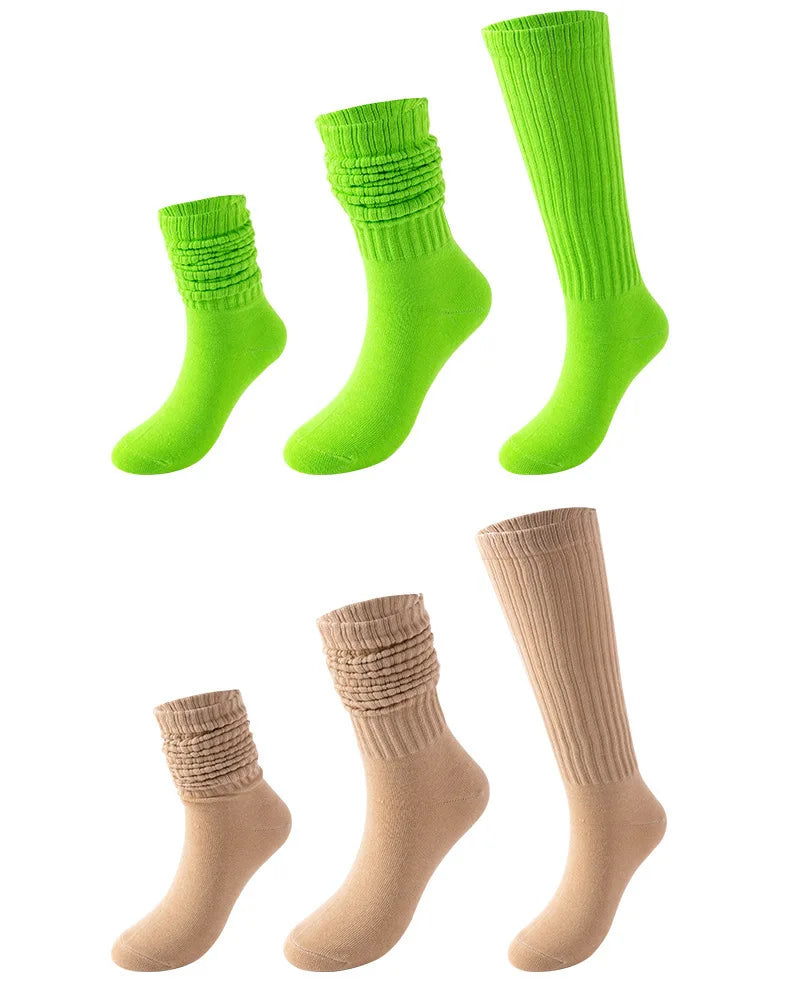 Cozy Knit Bubble Socks for Women and Men